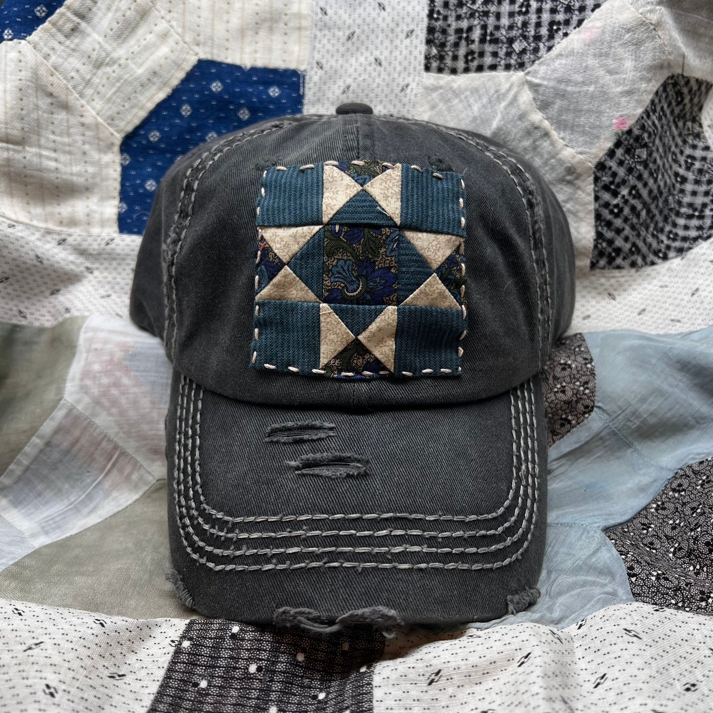 Quilt Block Hat