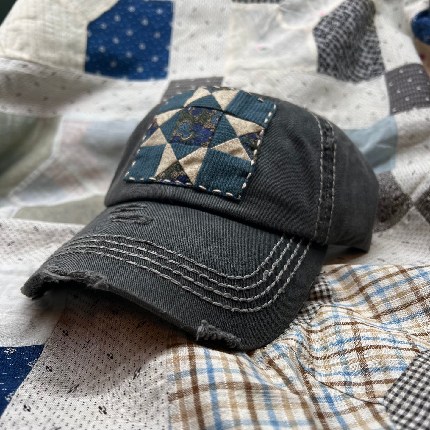 Quilt Block Hat