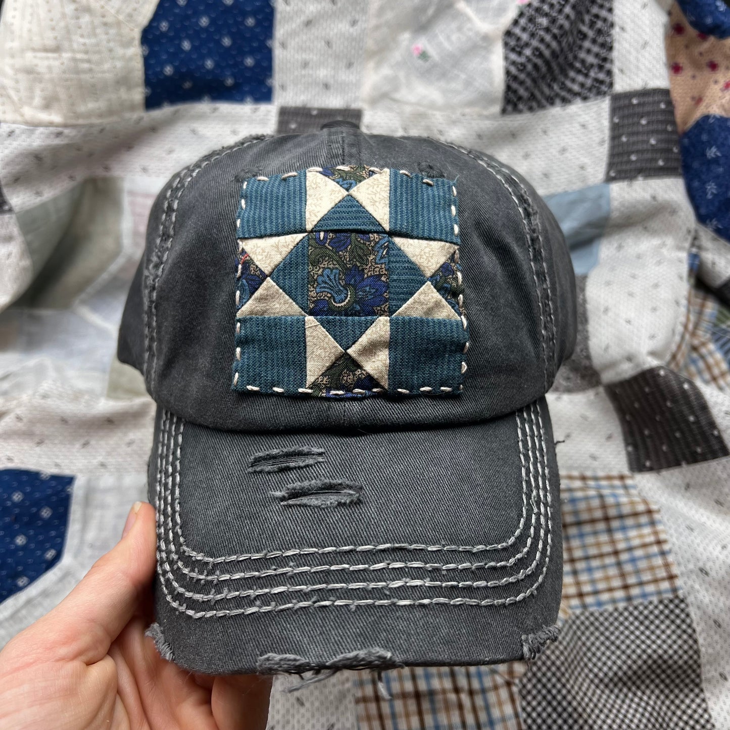 Quilt Block Hat