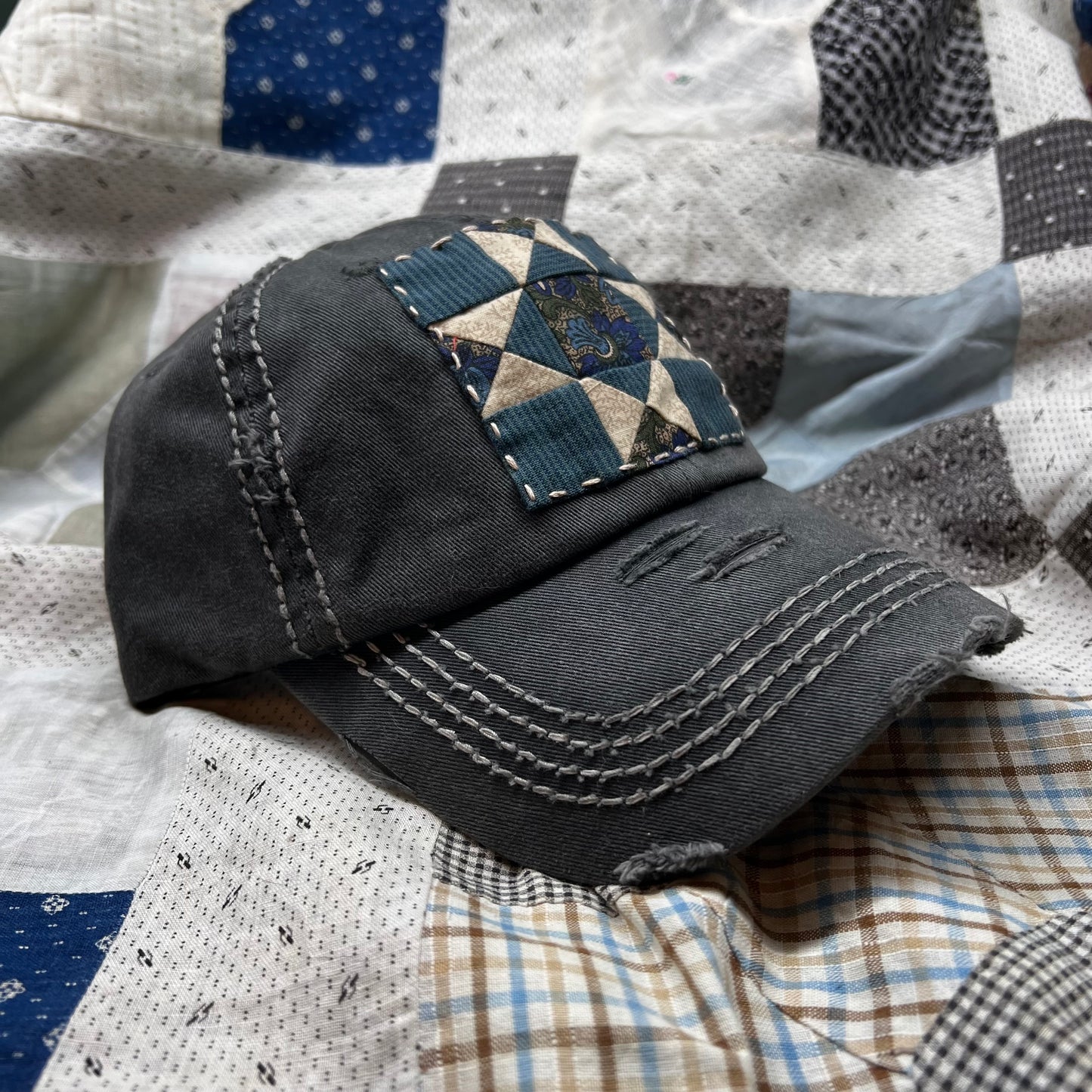 Quilt Block Hat